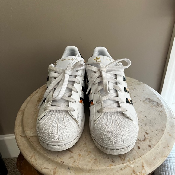 Adidas marimekko  superstar  shoes women’s size 6.5 - Picture 5 of 9